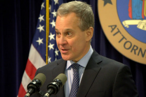 New York State Attorney General Eric Schneiderman announced on Thursday, March 24, 2016, a settlement with a state contractor that illegally outsourced confidential work to a Mumbai company. 