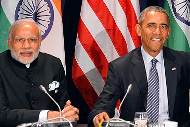 PM Modi Meets President Obama on the Sidelines of COP21 Summit