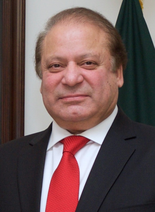 Pakistani Prime Minister Nawaz Sharif 