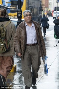 Ragheb Nouman outside Tribunal (Photo courtesy: Daily Mail)
