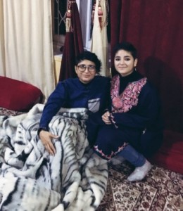 Kiran Rao and Zaira Wasim in Srinagar
