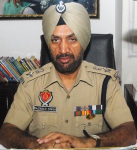  Rajinder Singh, PPS S.S.P. Kapurthala (Photo courtesy: Kapurthala District Police.)