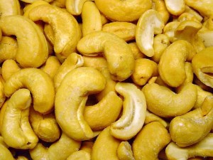 Cashew nuts (Photo: Wikipedia)