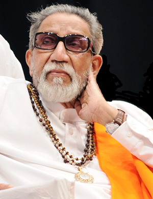 Shiv Sena founder Bal Thackeray