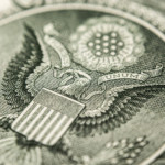 US dollar bill, eagle