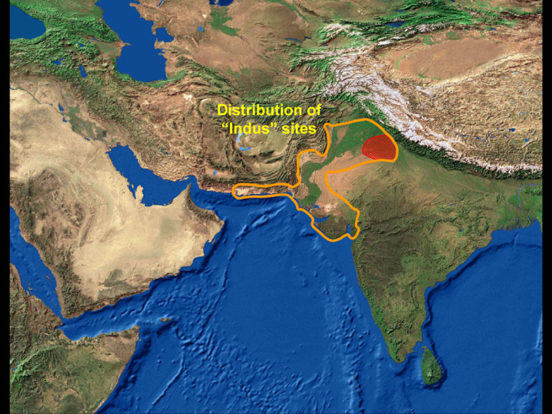 Indus Sites (Graphic courtesy: University of Cambridge.)