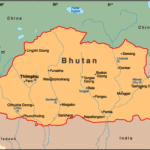 Bhutan-map