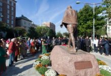 149th Birth Anniversary of Mahatma Gandhi celebrated at the Embassy of India