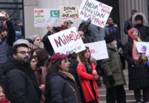 Indians, Pakistanis Join Hands in a Global Standout for Peace in South Asia Across US and in 20 Countries