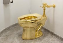 Useable gold toilet to be installed at British palace and general public can use it