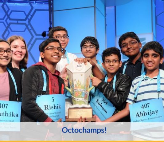 7 Indian-origin kids are US Spelling Bee co-champions