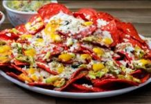 Recipe: Baked Bean Beetroot Nachos
