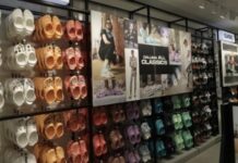 Crocs opens its biggest store in India
