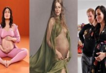 Maternity fashion the celebrity way