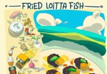 A melting pot for comics, food and travel