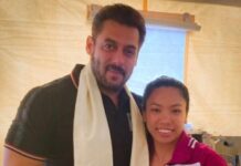 Salman Khan meets Olympic medallist Mirabai Chanu
