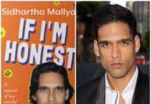 Sidhartha Mallya’s account of his mental health battles to be out on Oct 21
