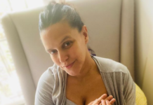 Freedom To Feed: Neha Dhupia posts breastfeeding picture with her newborn son