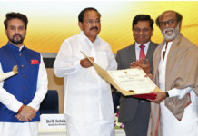 Superstar Rajinikanth Conferred With Dadasaheb Phalke Award, India’s Highest Film Honor,