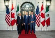 US, Canadian, Mexican leaders hold first summit in 5 yrs