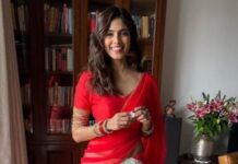 Malavika Mohanan turns muse for designer Shehla Khan