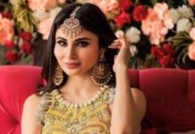 Mouni Roy’s mehendi look a notch higher