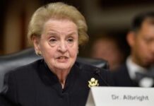 Albright, 1st female US Secy of State, dies of cancer