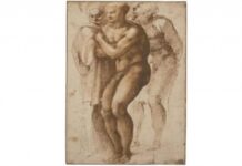 A rediscovered drawing by Michelangelo to be offered on auction