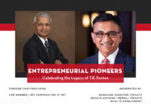 TiE Boston Announces Entrepreneurial Pioneers: A Series of Fireside Chats with Founders