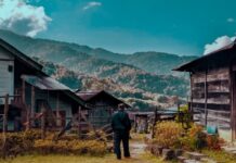 A scenic landscape of India’s North-east