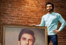 Fan gifts 100,000 crystal-studded portrait to Ranveer Singh on his birthday