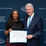 Megha Desai-Bill Clinton