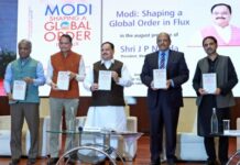 Nadda launches book ‘Modi: Shaping a Global order in flux’