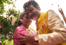 NRIs Embrace Manoj Bajpayee and Sharmila Tagore Starrer Gulmohar