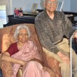 Padma R. Mathur -With Hudband