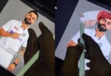 Artist gives ‘rural Rajasthani look’ to Virat Kohli, video goes viral