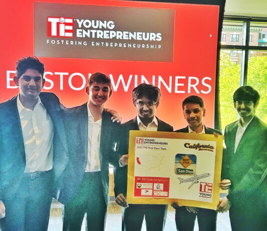TiE Boston Announces Winners of Young Entrepreneurs Academy, AquaSol Wins First Place