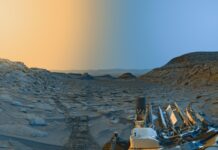 NASA’s Curiosity snaps postcard of Martian morning, afternoon