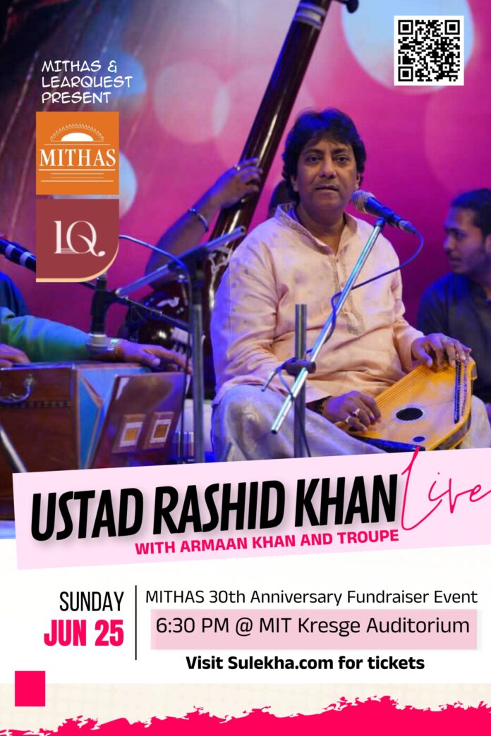Ustad Rashed K MITHAS Celebrates 30th Anniversary, Features India's Renowned Vocalist ...