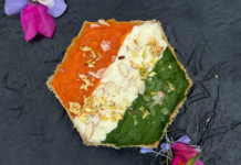 Fill your plate with tricolour delicacy