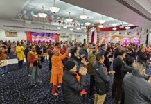 Bostonian Hindus Hold 250-Car Rally to Celebrate Shri Ram Mandir Inauguration
