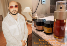 A peek into B Praak’s early morning skincare routine after studio session