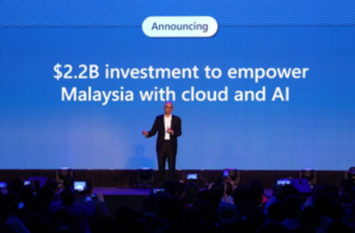 微软将投资 22 亿美元推动马来西亚云计算和人工智能转型