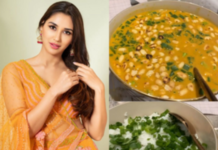 Nikita Dutta gives a quick look into her healthy vegan meal