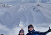 Papon celebrates wife Shweta Mishra’s 50th birthday at 13,000 feet