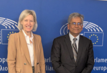 India-EU ties in focus: Ambassador Saurabh Kumar meets MEP Angelika Niebler