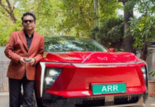 A.R. Rahman Adds Mahindra XUV 9e—His ‘Current Favorite’—to His Car Collection