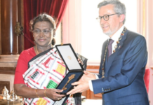 President Droupadi Murmu Receives Lisbon’s ‘City Key of Honor’