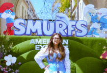 Natania Lalwani Poses with Rihanna at Star-Studded ‘Smurfs’ Premiere in L.A.