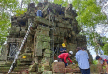 Restoration of Angkor Wat’s Bakan Tower Advances with Korean Collaboration